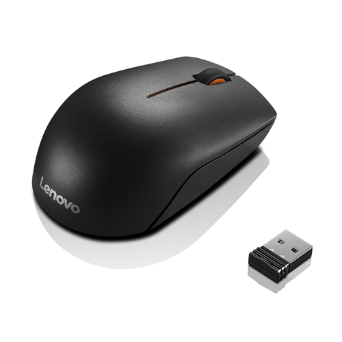 Lenovo 300 ratón Viajes Ambidextro RF inalámbrico Laser 1000 DPI