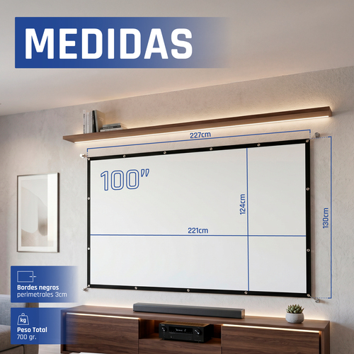 iggual MP720p + ECO-COST 100" – image 6