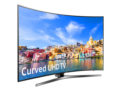 Samsung UN65KU7500F 165.1 cm (65") 4K Ultra HD Smart TV Wi-Fi Black, Silver