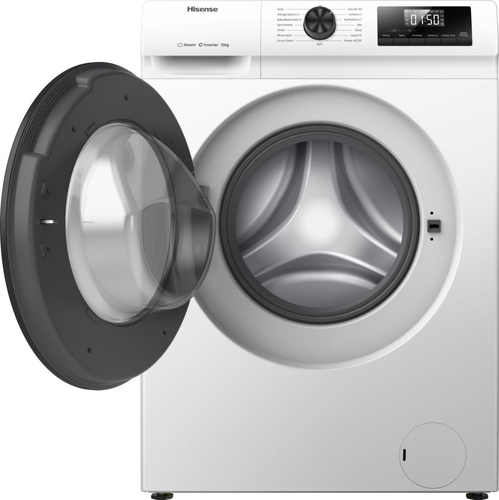 Hisense 1Q Series WF1Q1041BW 10kg Washing Machine with 1400 rpm - White - A Rated, White - image 2