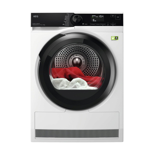 AEG Series 9000 TR9XW80889 сушилка для белья Отдельно стоящий Фронтальная загрузка 8 kg Белый