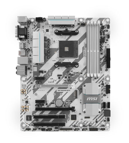 MSI B350 TOMAHAWK ARCTIC – image 2