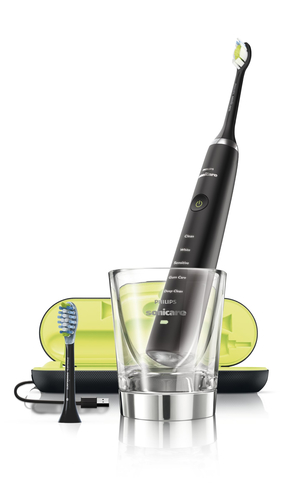 Philips Sonicare DiamondClean HX9382/36 electric toothbrush Adult Sonic toothbrush Black