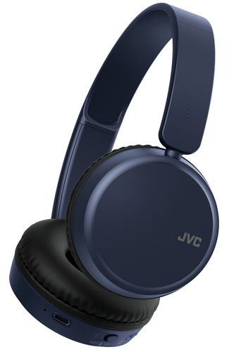 JVC HA-S36W bluetooth On-ear hoofdtelefoon blauw