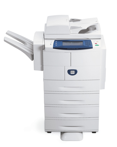 Xerox WorkCentre 4150, A4 Digital Copier, DADF, 43ppm, 4 x Paper Trays with Low Stand, Finisher