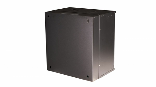 Equip Wandgehäuse 19"  12U 540x400mm schwarz, afbeelding 2