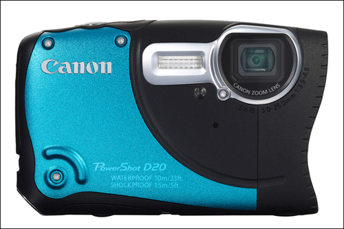 Canon PowerShot D20 1/2.3" Compact camera