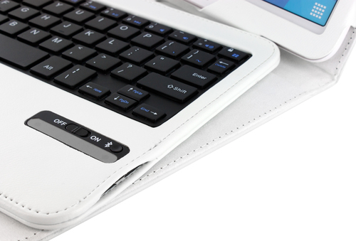 Mobiparts Bluetooth Keyboard Case Galaxy Tab 4 10.1 White – image 4