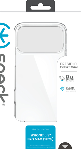 Speck Presidio Perfect Clear Apple iPhone 17 Pro Max Clear - with Microban – image 5