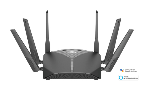 D-Link DIR-3040 wireless router Gigabit Ethernet Tri-band (2.4 GHz
