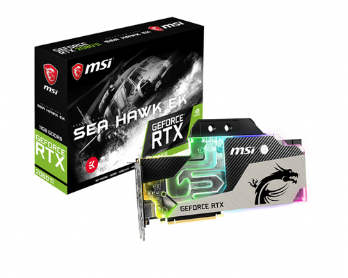MSI SEA HAWK RTX 2080 TI EK X видеокарта NVIDIA GeForce RTX 2080 Ti 11 GB GDDR6
