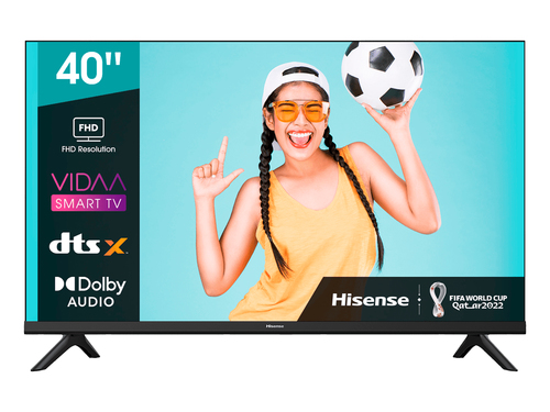 Hisense 40A4BG 100,3 cm (39.5") Full HD Smart TV Wi-Fi Черный 200 cd/m²