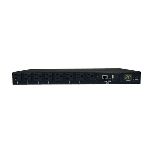 PDU MONOFASICO CONTROLABLE  SWITCH DE TRANSFERENCIA AUTOMATIC - PDUMH20ATNET