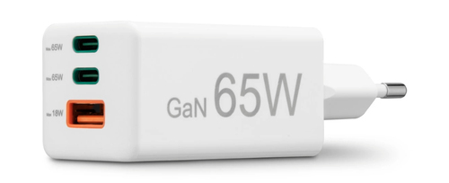 Hama Fast Charger 2x USB-C PD 1x USB-A QC Mini-Charger 65 W Oplader Wit, afbeelding 7