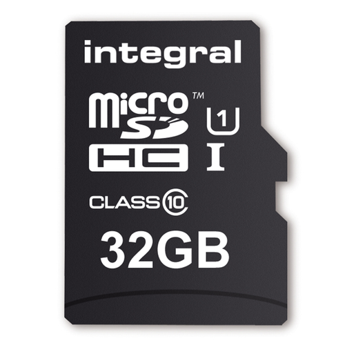 Integral 32GB MICRO SDHC CL10 UHS-1 U1 UP TO 90MBS + ADAPTER SMARTPHONE & TABLET – image 3