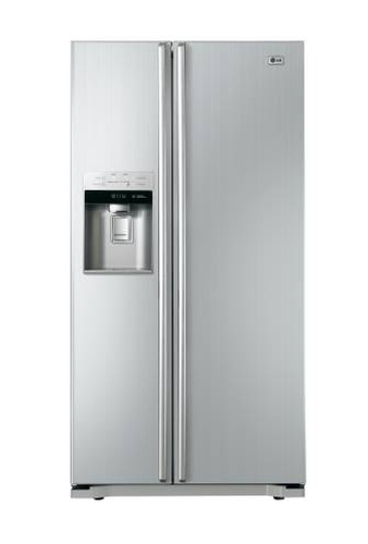 LG GW-L227HLYZ side-by-side refrigerator Freestanding Silver