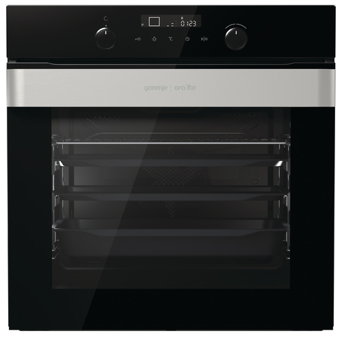 Gorenje BOP747ORAB 71 L Black, Stainless steel
