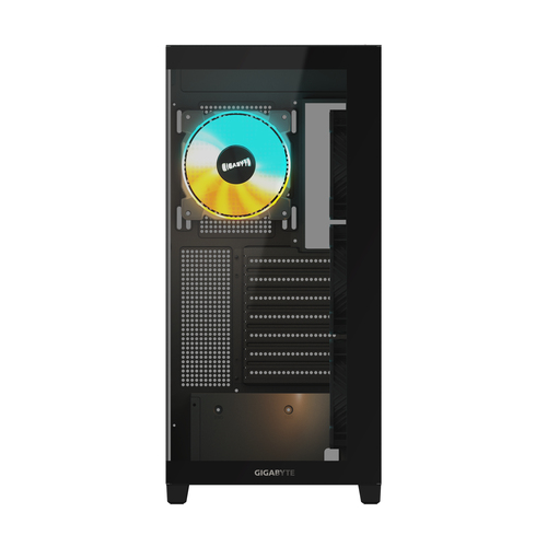 Gigabyte C500 Panoramic Stealth Tempered Glass Case - Black - image 2