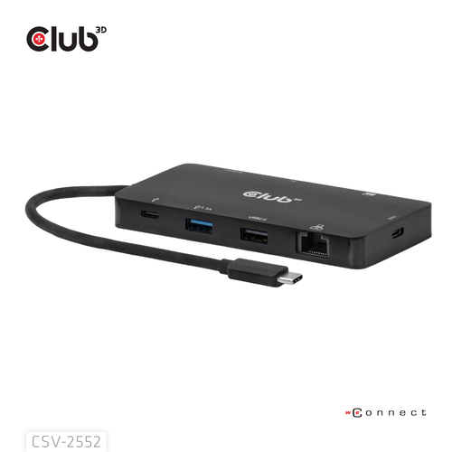 CLUB3D 9-1 Dual HDMI™ USB-C® Hub PD3.0 – image 9