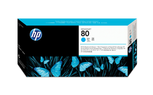 C4821A Cabezal HP 80 cyan C4821A