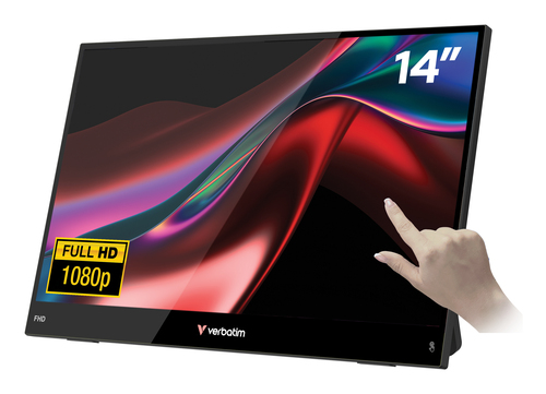 Verbatim 32405 portable TV/monitor Portable monitor Black – image 3