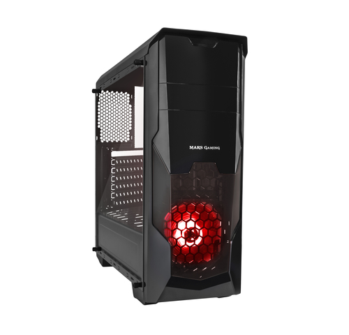 Mars Gaming MC5 computer case Midi Tower Black – image 4