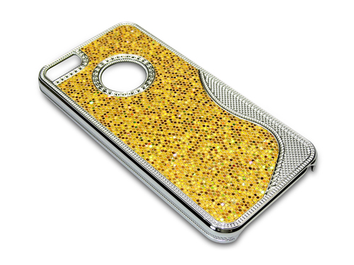 Sandberg Bling Cover iPh5/5S glitter Orang