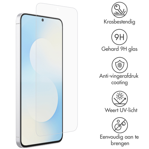 Accezz Samsung Galaxy A57 (5G) / Galaxy S25 FE - Schermbeschermer, afbeelding 2