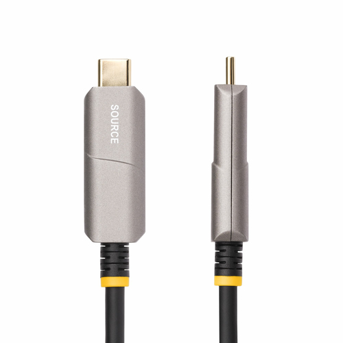 StarTech.com 50ft (15.2m) USB-C to HDMI 2.0 Active Optical Cable, 4K 60Hz - HDMI-kabel, afbeelding 2