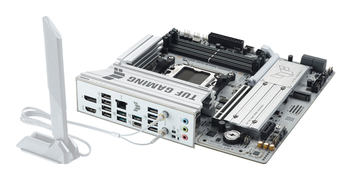 Asus Tuf Gaming B850M-Plus WIFI7 W B850 Socket AM5 Micro-Atx Motherboard - White - image 6