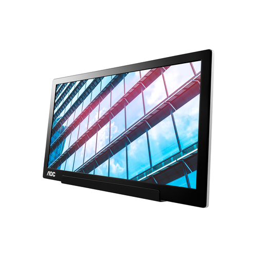 AOC I1601P portable TV/monitor Black, Silver – image 2