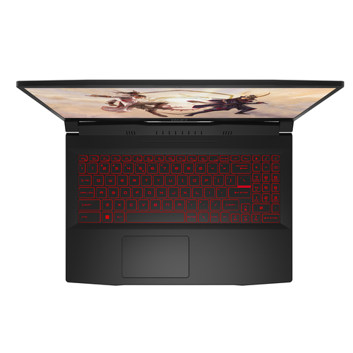 MSI Gaming GF66 12UGSZOK-875NL Katana Intel® Core™ i7 i7-12700H Ноутбук 39,6 cm (15.6") Full HD 16 GB DDR5-SDRAM 512 GB Твердотельный накопитель (SSD) NVIDIA GeForce RTX 3070 Ti Wi-Fi 6 (802.11ax) Windows 11 Черный