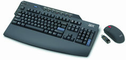 Lenovo IBM KEYBOARD WIRELSS ENHANCED PERFORMANCE AND OPTICAL MOUSE US EURO