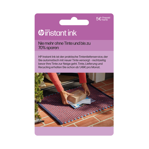 HP Instant Ink 5-EURO Prepaid Card – image 1