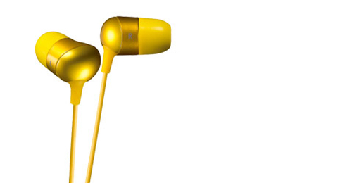 JVC HA-FX35Y headphones/headset Wired In-ear Yellow