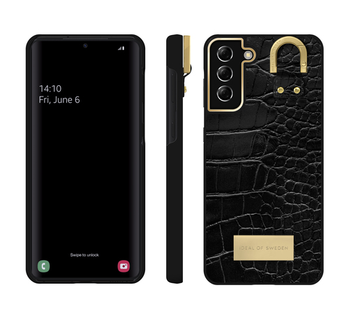 iDeal of Sweden Atelier Case Galaxy S21P Black Croco – image 3