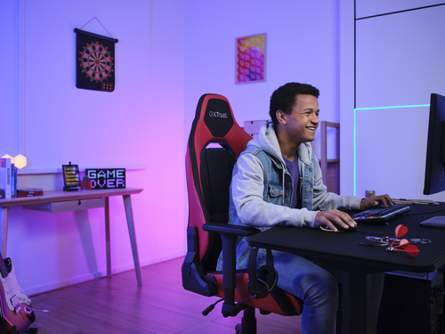 Trust GXT 714R Ruya Gaming Stoel Rood, afbeelding 8