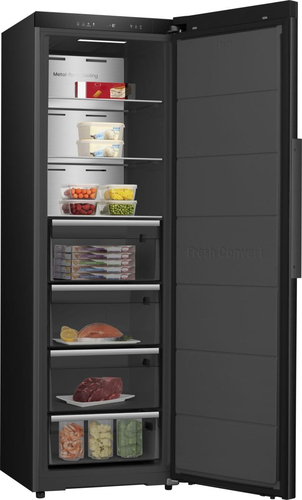Hisense KitchenFit FT5K310GSFC 186cm Frost Free Upright Freezer - Black Stainless Steel - C Rated, Black - image 6