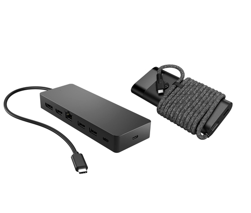 HP Universal USB-C Hub and Laptop Charger Combo – image 2