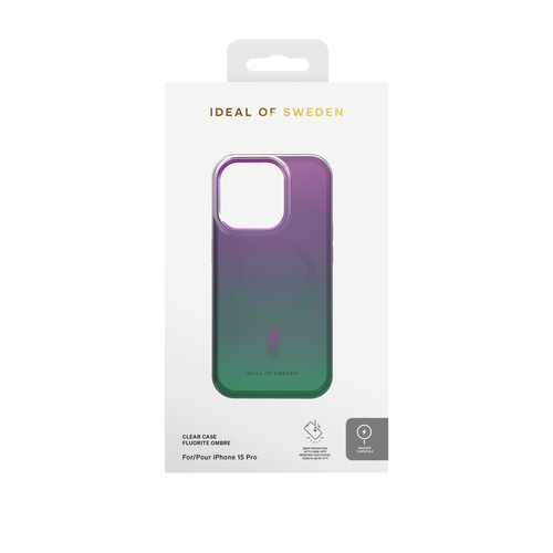 iDeal of Sweden Clear Case MagSafe iPhone 15PR Fluorite Ombre – image 2