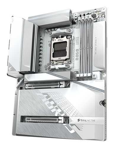 Gigabyte B850 Aorus Stealth Ice Amd B850 Atx Socket AM5 Motherboard - White - image 5