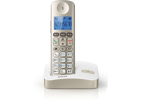 Philips XL3001C/51 telephone DECT telephone Champagne – image 2