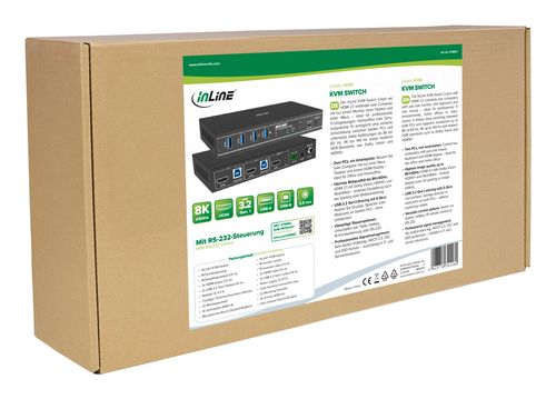 InLine 57885C KVM switch Rack mounting Black – image 7