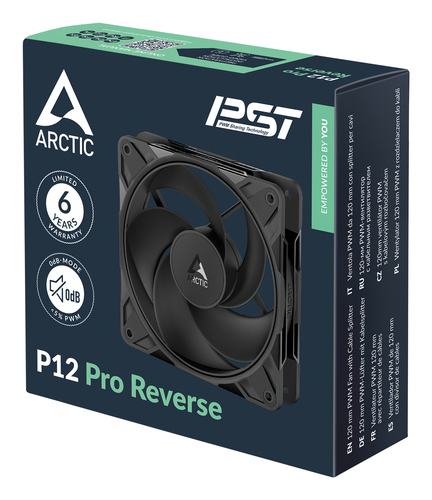 ARCTIC P12 Pro Reverse case fan – Foto 7 van 7