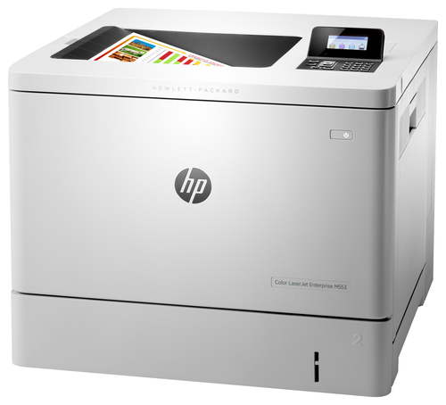 HP Color LaserJet Enterprise M553n, Print, Front-facing USB printing – image 4