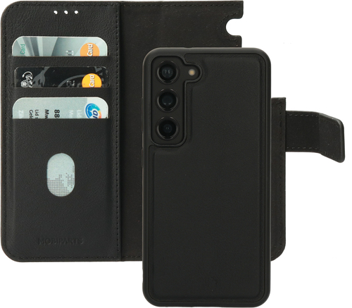 Mobiparts Leather 2 in 1 Wallet Case Samsung Galaxy S23 Black