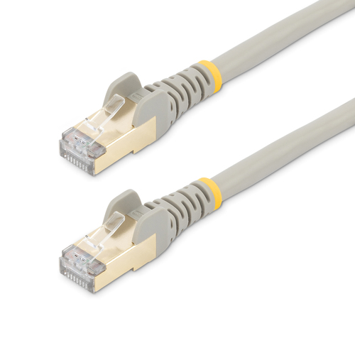 StarTech.com 7.5 m CAT6a Cable - Grey - RJ45 Cable - Snagless - CAT6a STP Cord - Copper Wire - 10Gb CAT 6a Afskærmet parsnoet (STP) 7.5m Patchkabel Grå – billede 4
