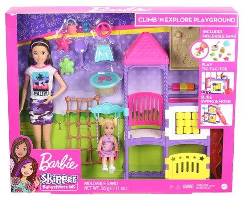 Barbie Skipper Babysitters Inc. Climb 'n Explore Playground