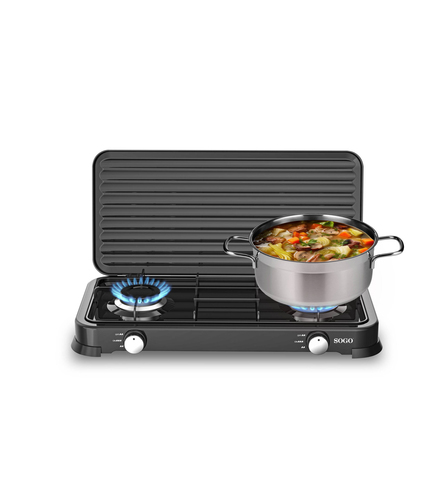 Sogo COC-SS-10235 hob Black Freestanding – image 3