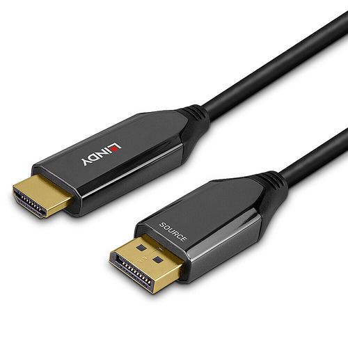 LINDY DisplayPort an HDMI 8K60 Adapterkabel aktiv 1m, afbeelding 4
